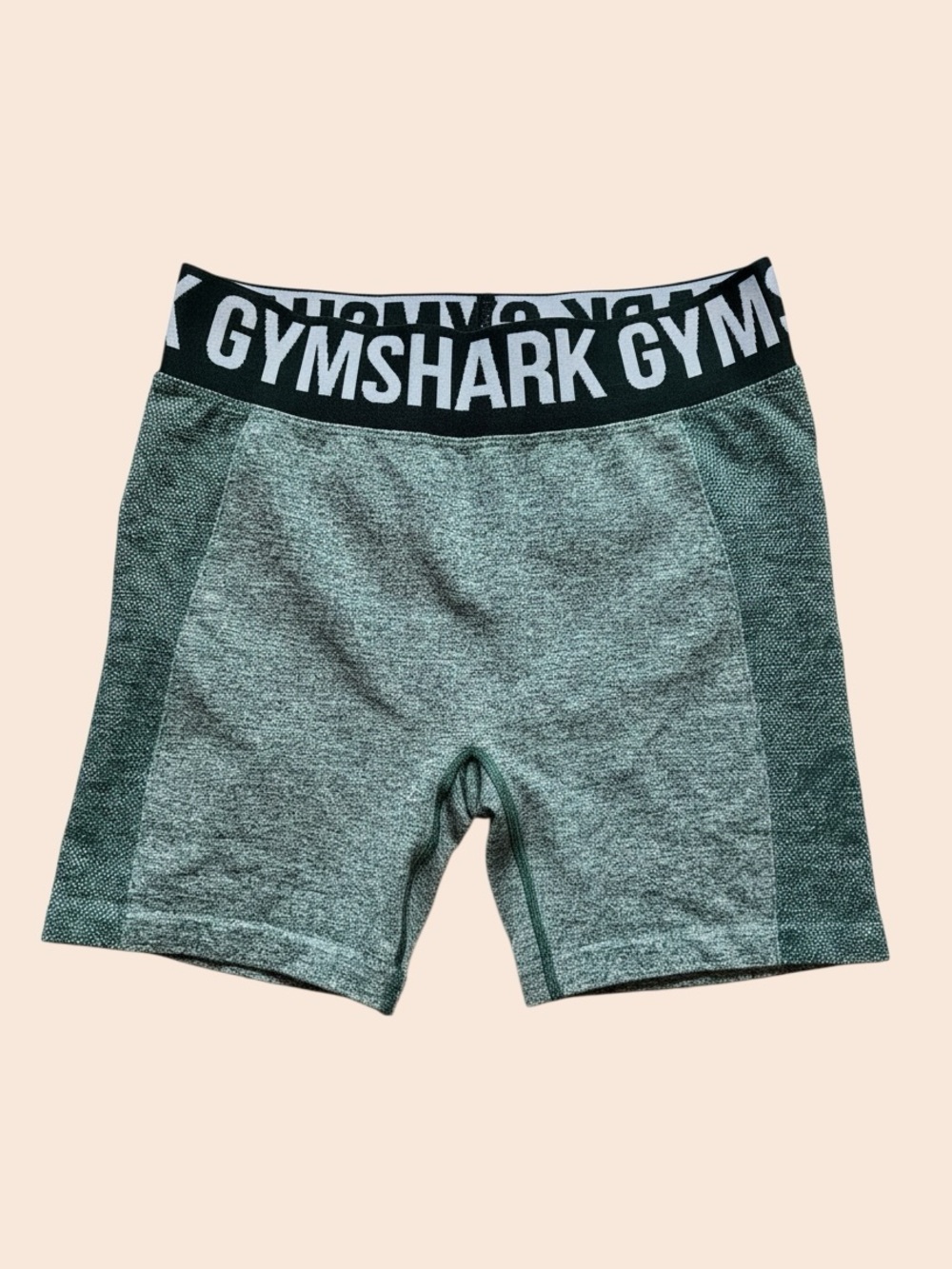 Gymshark Flex Shorts in Dark Green Marl